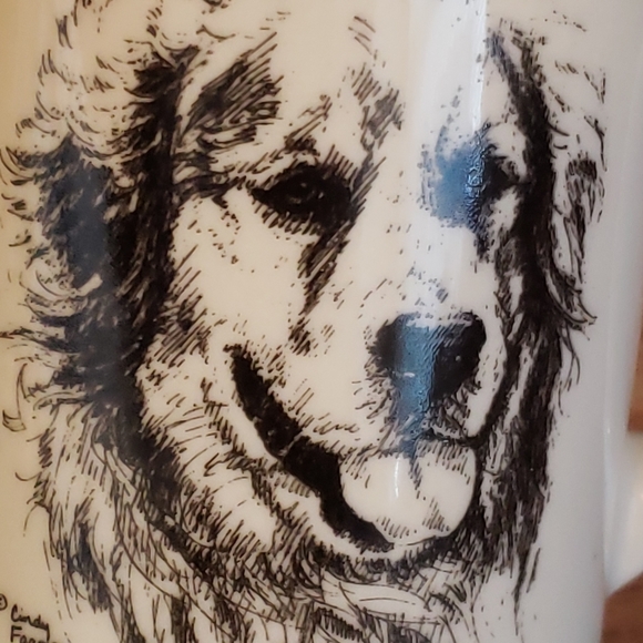 Vintage Cindy Farmer 1988 Ceramic Coffee Mug Retriever - Picture 5 of 5